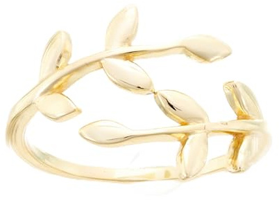 Beneto Ring Open Gold-plattiert mit Original Design AGG468-G sBE1214 Marke, Estándar, Nicht-Edelmetall, Kein Edelstein