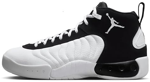 Jordan Herren Jumpman Pro White/White-Black (DN3686 110), Weiß/Weiß/Schwarz, 43 EU