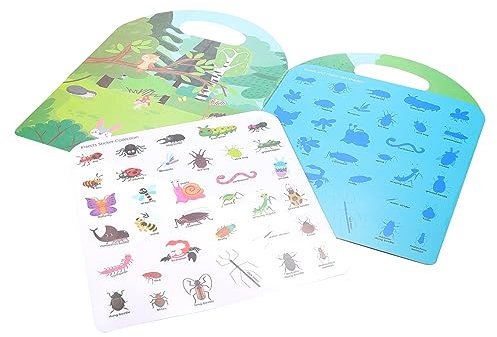 ifundom ruhiges kinderbuch lustiges beschäftigtes aufkleberbuch Aktivitätsbücher für Kinder kindererziehung Buch aufklärungsbücher für Kinder Bücherregale Kinderspielzeug Stickerbücher