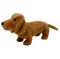 KUKUShining Dackel Plüschtier, Realistischer Dackel, Stofftier, Plüschwelpe, Hund for Kinder, Mädchen, Jungen, Geburtstagsgeschenk(Lightbrown)