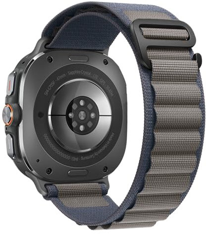 Trail Cinturino Alpine Loop Compatibile con Samsung Galaxy Watch Ultra 47mm Uomo Donne,One Click Band Nylon Sport Strap Regolabile Bracciale Cinturini di Ricambio per Galaxy Watch Ultra 47mm