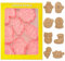 NTGFU 8 Stück Weihnachten Ausstechformen Keksausstecher Ausstecher Kinder 3D Weihnachtsmann Plätzchen Ausstecher Set Cookie Cutters Mold Keks Formen Weihnachtsmann für Fondant Tortendeko Backen