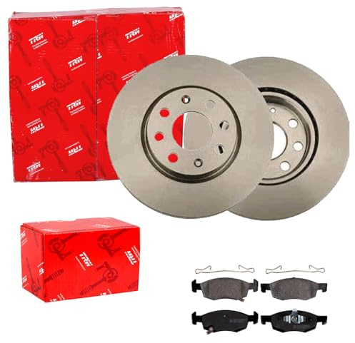 TRW Bremsscheiben 257mm + Beläge vorne passend für Corsa E Bj. 2014-2019