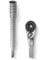 Galvanox Flat-End Ratchet and Bit Extender Set for Multi-Tools, Designed for Use with Leatherman Models, Ratcheting Bit Driver (Silver)