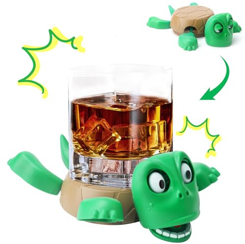 Posavasos Tortuga con Expresión Divertida,Posavasos Tortuga Aplastada,Posavasos Aislado con impresión y expresión de Ojos Abiertos,Creative Turtle Coasters para Amigos o Familiares,Limpieza