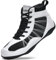 situkeke BoxenSchuhe Herren High Top Ringerschuhe rutschfeste Kampfsportschuhe Atmungsaktiv Professionelle Training Boxen Stiefel Unisex Schwarz Weiß 45 EU