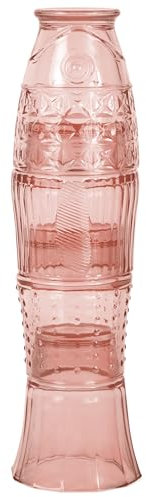 Lesser & Pavey Fish Stacking Tumblers Brown Elements for Cold & Hot Drinks | Stylish Tumbler Drinking Glasses for Water & Cold Drinks | Lovely Tableware Glass Gifts for Women & Men