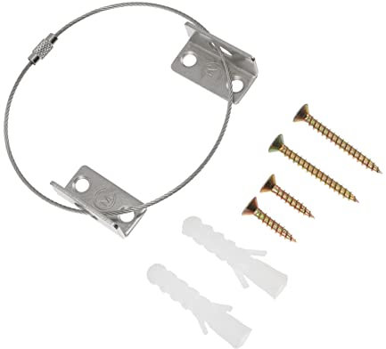 TOYANDONA Möbel Anti Fall Schutzsets Für Babys 6 Stück Aus Nylon Und Metall Kippsicherung Für Schrank Tisch Und Wandschrank