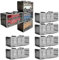 Modular Car Model Display Case Model Car Storage Boxes Vehicle Garage Showcase Collectibles Display Cabinet 10-Pack Dustproof Stackable Transparent Cover For 1:64 Scale Diecast Cars Trucks Toy