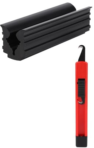 BOXOB Golfgriff Set, Einschließlich 13 Doppelseitigen Klebestreifen Gummi-Schraubstockklemme und Hakenklinge für Notwendiges Golfzubehör