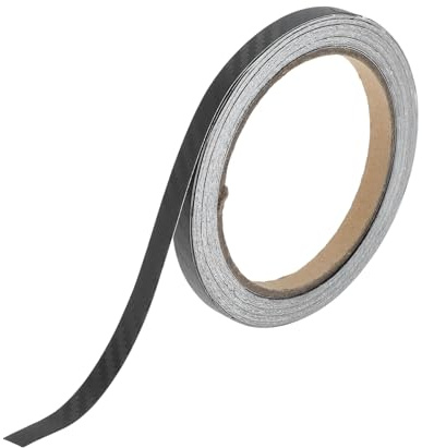 Hihaha Pinstripe Klebeband Schwarz 1pc Auto Motorrad PVC 8mmx10m | Boot, DIY, Tuning, Außen Deko, Carbon Fiber Muster, Limousinen, SUVs, Sportwagen, Fensterleisten, Grillen, Scheinwerferringe