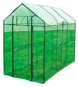 Tapis de garage de serre en acier XL – 100 % PVC, robuste et durable pour jardin, terrasse et serre – Protection et confort parfaits