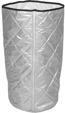 BUTIFULSIC Propane Gas Tank Cover Heavy-Duty Oxford Cloth with Thick Cotton Insulation, Weather-Resistant and Dustproof for Outdoor Camping and Bbq 15Kg Random Color