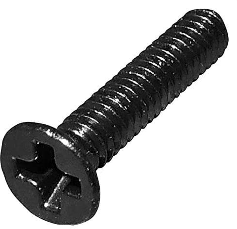 Aerzetix C17968 - 100 bulloni a testa conica, M2 x 10 mm, in acciaio nero
