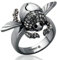 Goebel Aladdin Goldener Scarabäus Ring, Disney, Käfer Ring, Schmuck, Weißgold, 14 Karat, Größe 6, 12101621