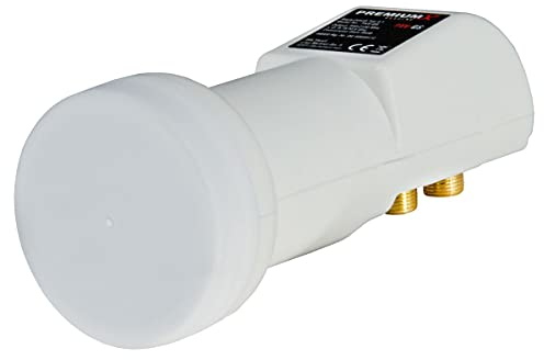 Premium X Quattro LNB PXV-Q Satelliten Empfangskopf Sat 0,1dB für Multischalter HDTV Full HD 3D 4K inkl. Wetterschutz