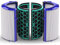 HEPA Filter & Activated Carbon Filter Compatible with Dyson Air Purifier TP04 HP04 DP04 Sealed Two Stage 360° Filter System Pure Cool Purifying Fan