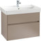 Villeroy & Boch Collaro Waschtisch, 800 x 465 mm, mit Überlauf, ohne Erdung, 4A3380, Farbe: alpinin bia?a - 4A338001
