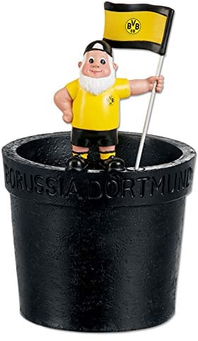 Borussia Dortmund Pot de Fleurs Nain de Jardin BVB.