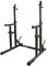 Exersci Adjustable Heavy Duty Squat Rack With Spotters & Weight Plate Holders, Home Gym, Bench Press, Fitness, Weight Lifting