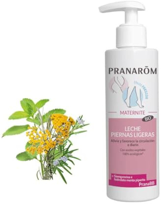 Pranarôm PranaBB Leche Corporal Piernas Ligeras Maternidad Bio 200 ml