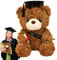 Pansy Examensbär - Plüschbär Mit Doktorhut | Kuscheltier Für Den Abschluss, Abitur Oder Studium | Graduation Teddybär Für Student Studentin Uni Bachelor Master Abschluss Abitur Geschenk