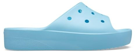 Crocs Women's Classic Platform Slide, Arctic, 7 UK Women