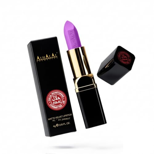 Halal MATTE VELVET LIPSTICK Long Lasting up to 16h Vegan and Cruelty-Free (AL-10-JANNAT) | Alcohol-free