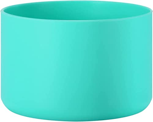 WAPEST Protective Silicone Boot for 32oz - 40oz Hydroflask, Simple Modern, Takeya, Iron Flask and Most Wide Mouth Water Bottle, BPA Free Bottom Silicone Sleeve Cover Water Bottle Accessories, Mint