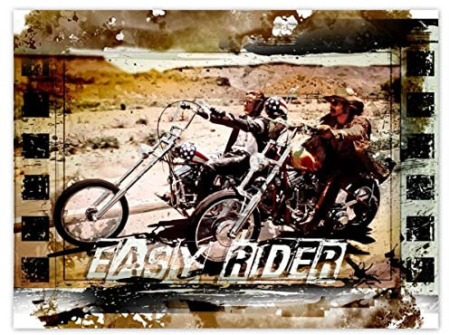Foto Bild Poster Wandkunst Dekor 40x30cm Easy Rider Nr. H755M_PL1A