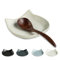 Miamolo Cat Spoon Rest for Stove Top, Cute Spoon Holder for Kitchen Counter 5.12 Inch, Ceramic Spoon Rest for Cooking Utensils Spatula Sponge, White