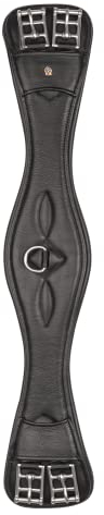 WALDHAUSEN Lederkurzgurt Comfort, 50 cm, schwarz