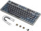AJAZZ AK832 Mechanical Keyboard - 75% Low Profile Wireless, Bluetooth 5.2 & 2.4G Wired, Ultra-thin, Air75, G213, Brown Switch, Compatible with Windows & Mac