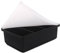 1 Cup Extra Large Silicone Cube Freezing Trays with lid for soup,broth,sauce or butter, Silicone Freezer Container Molds Soup Trays -makes three great portions 1cup Cube (1 PACK, Black)