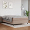 prissent Boxspringbett Samt 140x200 cm Boxspringbett Ohne Matratze Mit Lattenrost Bettgestell Bed Frames Betten Boxspring Hohes Bett GäStebett Bett Mit Bettkasten Cappuccino-Braun