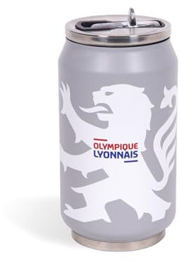 Olympique Lyonnais Canette Isotherme OL 280ml Grise
