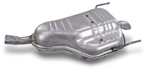 BESTPRICE ATP 1x Endschalldämpfer | Kompatibel mit: OPEL ASTRA H, ASTRA H Caravan, ASTRA H CLASSIC Kombi, ASTRA H CLASSIC Schrägheck, ASTRA H GTC