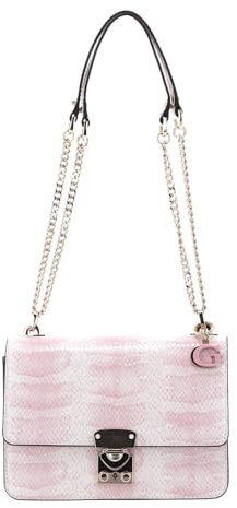 GUESS Eliette Logo Convertible Xbody Flap Pink