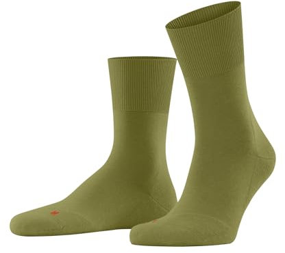 FALKE Unisex Run U Sso Baumwolle Funktionsmaterial Einfarbig Socken , Grün Palm 7918, 42-43