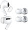 MMOBIEL 2 Pairs (M) Replacement Ear Tips for AirPods Pro Gen 1 & 2 Anti-Slip Silicone Earbuds with Noise Reduction Holes, Dust Guard, and Storage Box – Fits in Charging Case – White