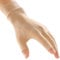 FREETOO Compression Arthritis Gloves for Pain, Finger Strengthen Compression Gloves to Alleviate Hand Pains,Swelling, Fingerless Computer Typing Gloves for Rheumatoid, Tendonitis Women&Men-Skin-XS