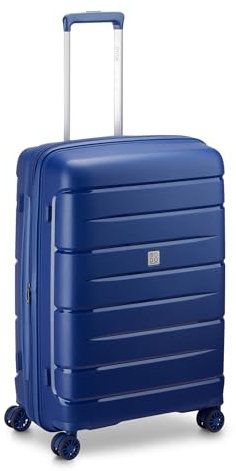 MODO BY RV RONCATO STARLIGHT 3.0 trolley medio 66 cm, espandibile e con sistema di chiusura TSA - Blu notte