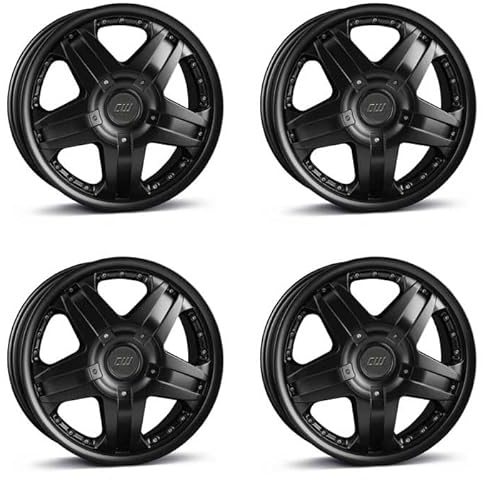 4x Borbet Felgen CWB 8x18 ET53 5x120 black matt kompatibel mit VW Amarok T5 T6 T6.1 T6.1 Transporter T7 Multivan Touareg
