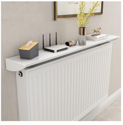 WOHNZA 24x6x2in Radiator Shelf,White Heater Cover