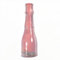 Plain Edible Half-Height Champagne Bottle Cake Topper (Rose)