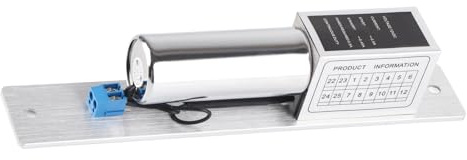 Akozon Akozon EL-2LC DC 12V de Cerradura de Embutir Magnética Eléctrica - Cerradura Inteligente con Perno Automático para Control de Acceso a Puertas
