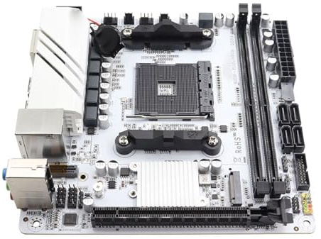 Placa Madre Fit For JGINYUE B350 Chip Mini-ITX AM4 DDR4 Placa Base for Juegos de Escritorio B350I-PLUS ARGB Sata NVME