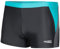 Aqua Speed für Wassersportler Männer + gratis eBook | Trainings Schwimmbekleidung Herren | Wettkampf | Dario, Gr. XL, 32 Grey Light Grey Turquoise
