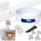 1STec 30m DIY BT Openreach Phone/ADSL Fibre Broadband Kit with Solid Core Twisted Pair Cable + Plug + 2/3a Surface Mount Wall Box + Grommets + Clips + Screws + Instructions (30 Metre, White)