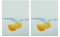 Zeller 26324 Herdabdeck-/Schneideplatten Lemon Splash XL, ESG-Sicherheitsglas, ca. 40 x 52 cm, Herabdeckplatte, Arbeitsfläche Küche